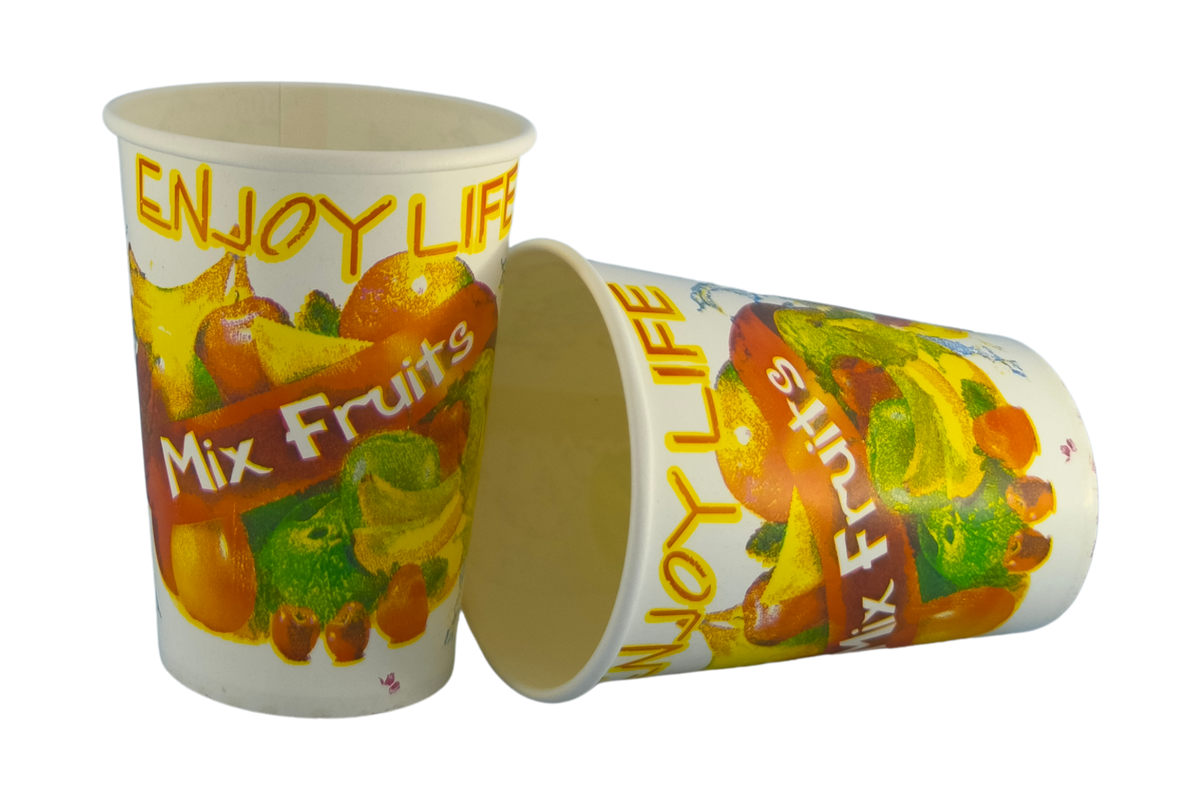 250ml Paper Juice Glass - Metromony