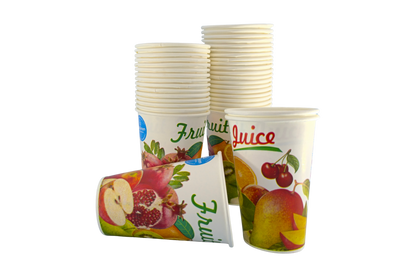 330ml Paper Juice Glass
