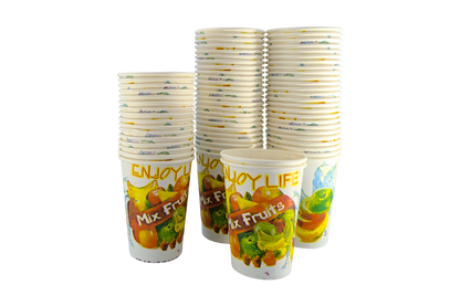 250ml Paper Juice Glass - Metromony