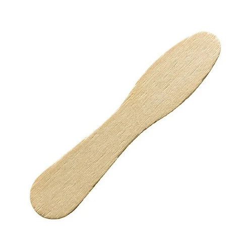 wooden ice cream spoon